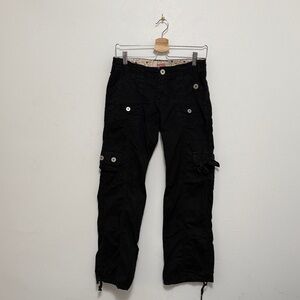 Bongo Black Y2K Cargo Pants